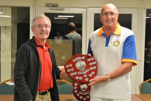 Presentation of JHC Shield to Captain